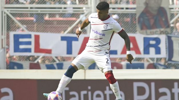 Rafa Pérez marcó el agónico 1-0 de San Lorenzo ante Platense.
