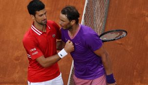 Novak Djokovic y Rafael Nadal.