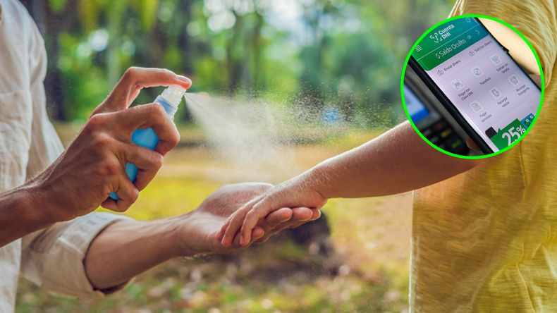 La promoción con Cuenta DNI para repelentes de mosquitos