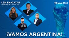 Víctor Hugo Morales, Pablo Ladaga, Luciana Rubinska y Diego Costa estarán junto a la Selección en Qatar.
