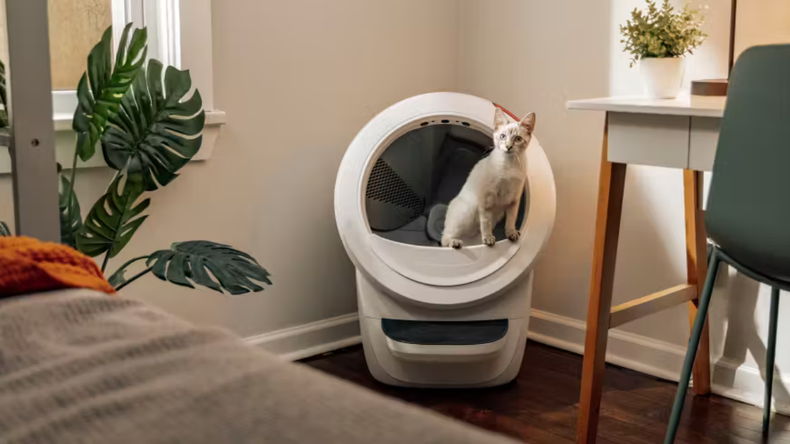 El Litter-Robot automatiza la limpieza del arenero