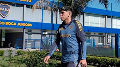 Carlos Palacios, el chileno llegó a Boca desde Colo Colo. Carlos Palacios, el chileno llegó a Boca desde Colo Colo.