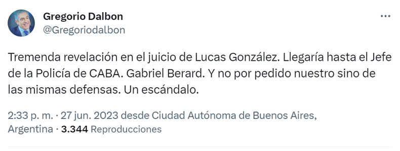 Caso Lucas González: el tribunal ordenó investigar al jefe de la Policía de la Ciudad