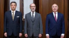 La Corte Suprema actual, con tres miembros. La Corte Suprema actual, con tres miembros.