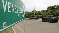 La frontera de Venezuela con Colombia, cerrada y militarizada,
