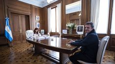 Cristina Kirchner y Sergio Massa. Foto Senado.