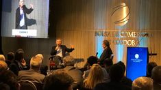 Mauricio Macri se expresó en la Bolsa de Comercio de Córdoba.