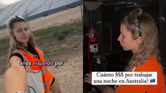 La influencer mostró cómo es su trabajo en un campo de Australia. La influencer mostró cómo es su trabajo en un campo de Australia.