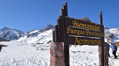 Turismo en Argentina: el parque con senderos y un imponente paisaje de montañas. Turismo en Argentina: el parque con senderos y un imponente paisaje de montañas.