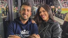 Julián Arellano y María Sol Messi. Julián Arellano y María Sol Messi.