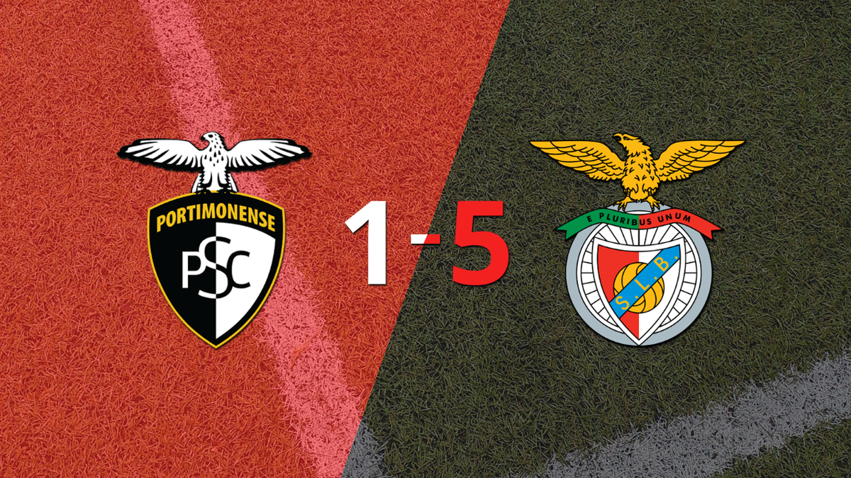 Benfica vence Portimonense com dois gols de Petar Musa