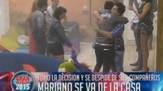Gran Hermano 2015: Mariano abandonó la casa por decisión propia y Angie fue eliminada por el público Gran Hermano 2015: Mariano abandonó la casa por decisión propia y Angie fue eliminada por el público