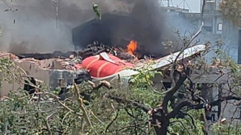 Se recuperaron las cajas negras del avión para investigar las causas del siniestro