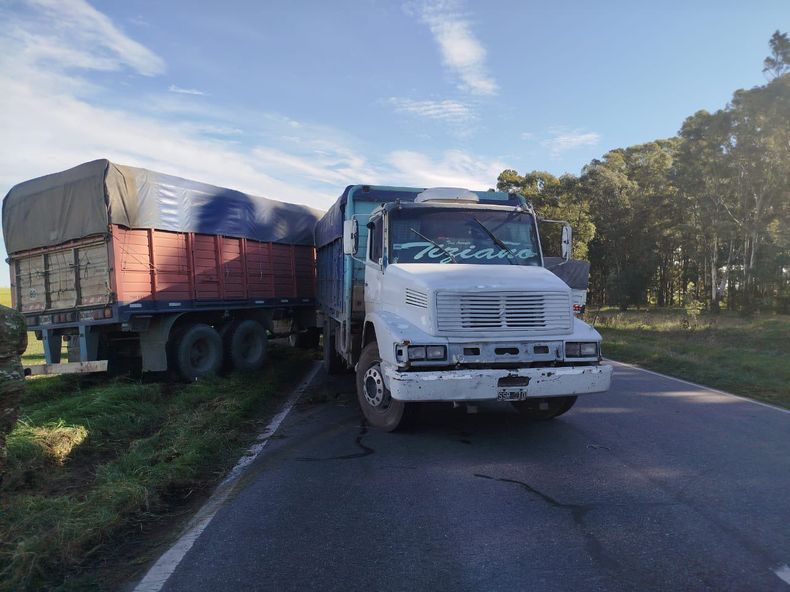 El camión iba por la ruta nacional 228.