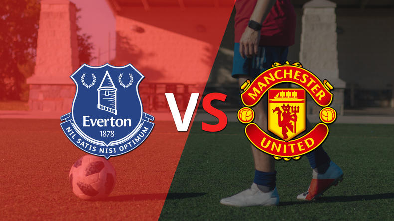 Por dos goles de diferencia, Manchester United se impone a Everton