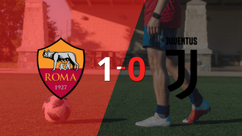 Juventus no pudo en su visita a Roma y cayó 1-0