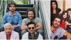 Los galanes de Los ricos no piden permiso analizan la competencia con La Leona Los galanes de Los ricos no piden permiso analizan la competencia con La Leona