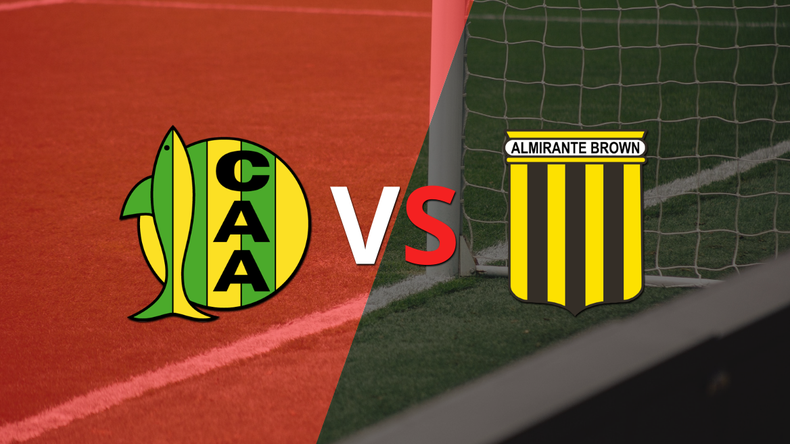 No hubo goles en el empate entre Aldosivi y Almirante Brown