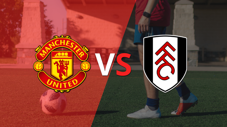 Manchester United sacó los 3 puntos en casa al vencer 2-1 a Fulham