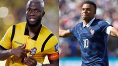 Enner Valencia y Kylian Mbappé.