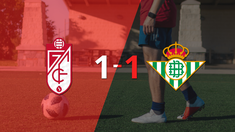 granada y betis se reparten los puntos y empatan 1-1 granada y betis se reparten los puntos y empatan 1-1