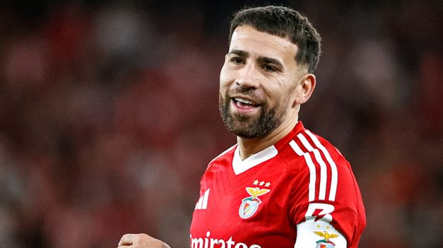 Nicolás Otamendi tiene contrato con Benfica hasta junio.