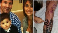 El nuevo tatuaje de Lionel Messi y los divertidos garabatos de su hijo Thiago El nuevo tatuaje de Lionel Messi y los divertidos garabatos de su hijo Thiago