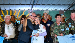 Julio Zamora encabezó una vigilia para homenajear a los héroes de Malvinas en General Pacheco