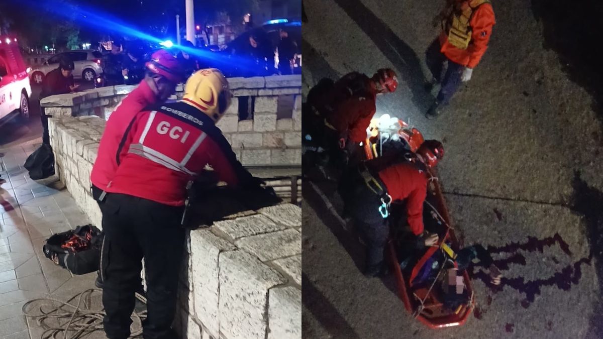Un hincha de Belgrano cayó al vacío en La Cañada durante los festejos y está grave