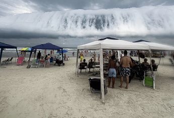 Qué es la nube rollo, el fenómeno climático que provocó sorpresa y pánico en Brasil