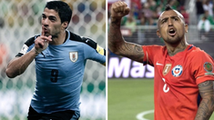 Luis Suárez y Arturo Vidal son pretendidos por River y Boca. Luis Suárez y Arturo Vidal son pretendidos por River y Boca.