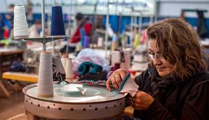 El sector textil funciona como un termómetro de la economía. El sector textil funciona como un termómetro de la economía.