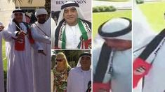 Las divertidas imágenes de Maradona como jeque árabe: bailó y cantó en una fiesta Las divertidas imágenes de Maradona como jeque árabe: bailó y cantó en una fiesta