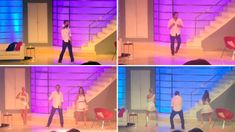 El video del alocado baile de Pedro Alfonso en el teatro El video del alocado baile de Pedro Alfonso en el teatro