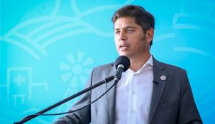Axel Kicillof, gobernador bonaerense.