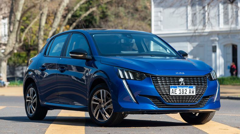 el Peugeot 208, producido en El Palomar, es la opción de la marca francesa junto a Partner para tasa 0%.