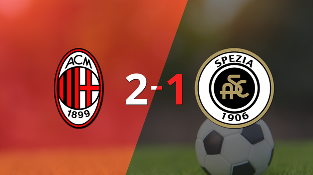 Spezia cayó 2-1 en su visita a Milan