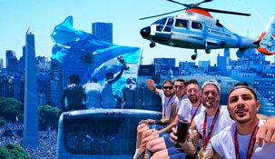 Una movilización histórica de 5 millones de argentinos celebró junto a los campeones del mundo