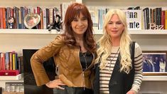 Esmeralda Mitre visitó a Cristina el viernes pasado en San José 1111. Esmeralda Mitre visitó a Cristina el viernes pasado en San José 1111.