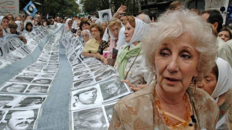 Estela de Carlotto y las Abuelas de Plaza de Mayo fueron destacadas por Estados Unidos.