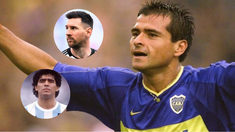 Marcelo Chelo Delgado elogió a Messi y a Maradona. Marcelo Chelo Delgado elogió a Messi y a Maradona.