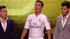 Martín Bossi imitó a Cristiano Ronaldo Martín Bossi imitó a Cristiano Ronaldo