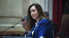 Victoria Villarruel, clave en la negociación del Gobierno para lograr el dictamen de la Ley Bases. Victoria Villarruel, clave en la negociación del Gobierno para lograr el dictamen de la Ley Bases.