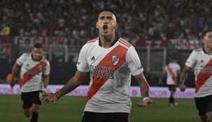 Matías Suárez volvió al primer equipo y respondió con dos goles.