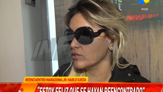 Verónica Ojeda opinó sobre la reconciliación de Diego Junior y Maradona y del tuit de Gianinna: Es una buena actitud Verónica Ojeda opinó sobre la reconciliación de Diego Junior y Maradona y del tuit de Gianinna: Es una buena actitud