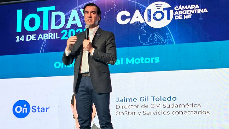 Jaime Gil Toledo, Director de OnStar y Servicios Conectados de General Motors Sudamérica.