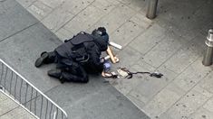 El escuadrón antibombas inspeccionó un paquete sospechoso en Time Square El escuadrón antibombas inspeccionó un paquete sospechoso en Time Square