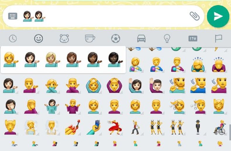 El Verdadero Significado Del Emoji De Whatsapp De La Mujer Con La Mano A Un Lado 6908