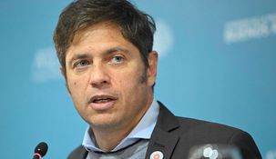 El gobernador bonaerense, Axel Kicillof.
