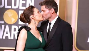 Hillary Swank junto a su esposo Philip Schneider en 2023.